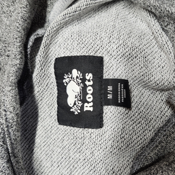 Roots Heather Gray Crop Sweatshirt - Picture 3 of 3